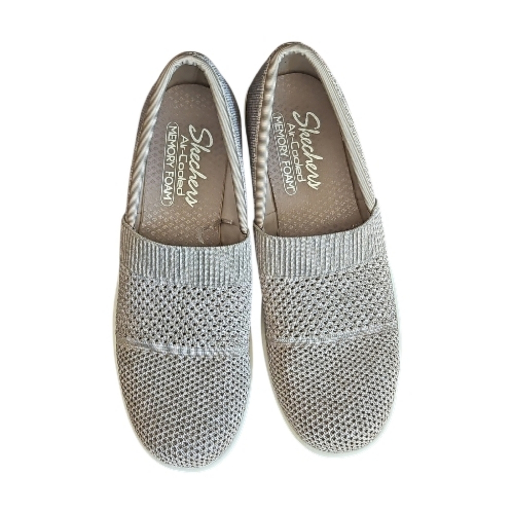 Skechers Pier Lite Slip-On Knit Wedge